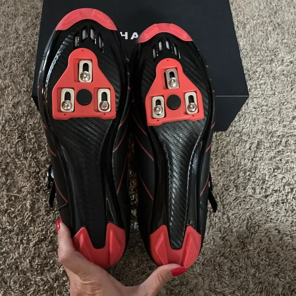 KESCOO Bike Cycling Shoes Unisex Shoes Size 47, US 13 Pelaton Compatible New